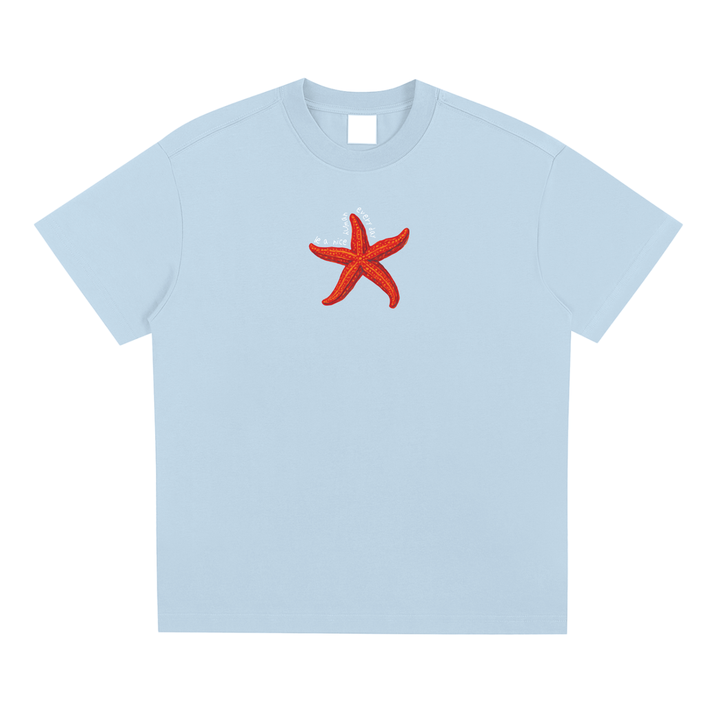 Coral Star Tee