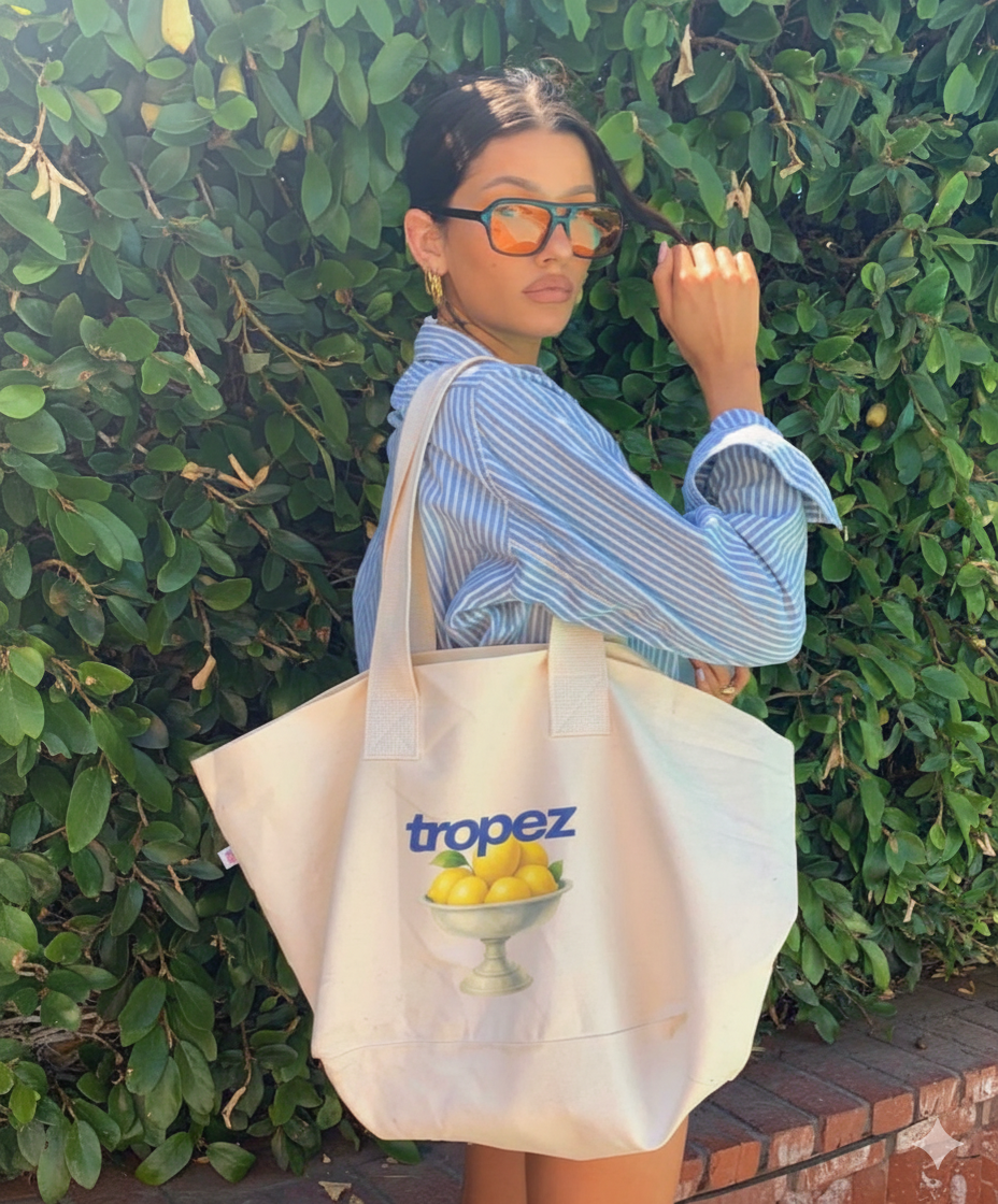 Tropez Lemon Tote