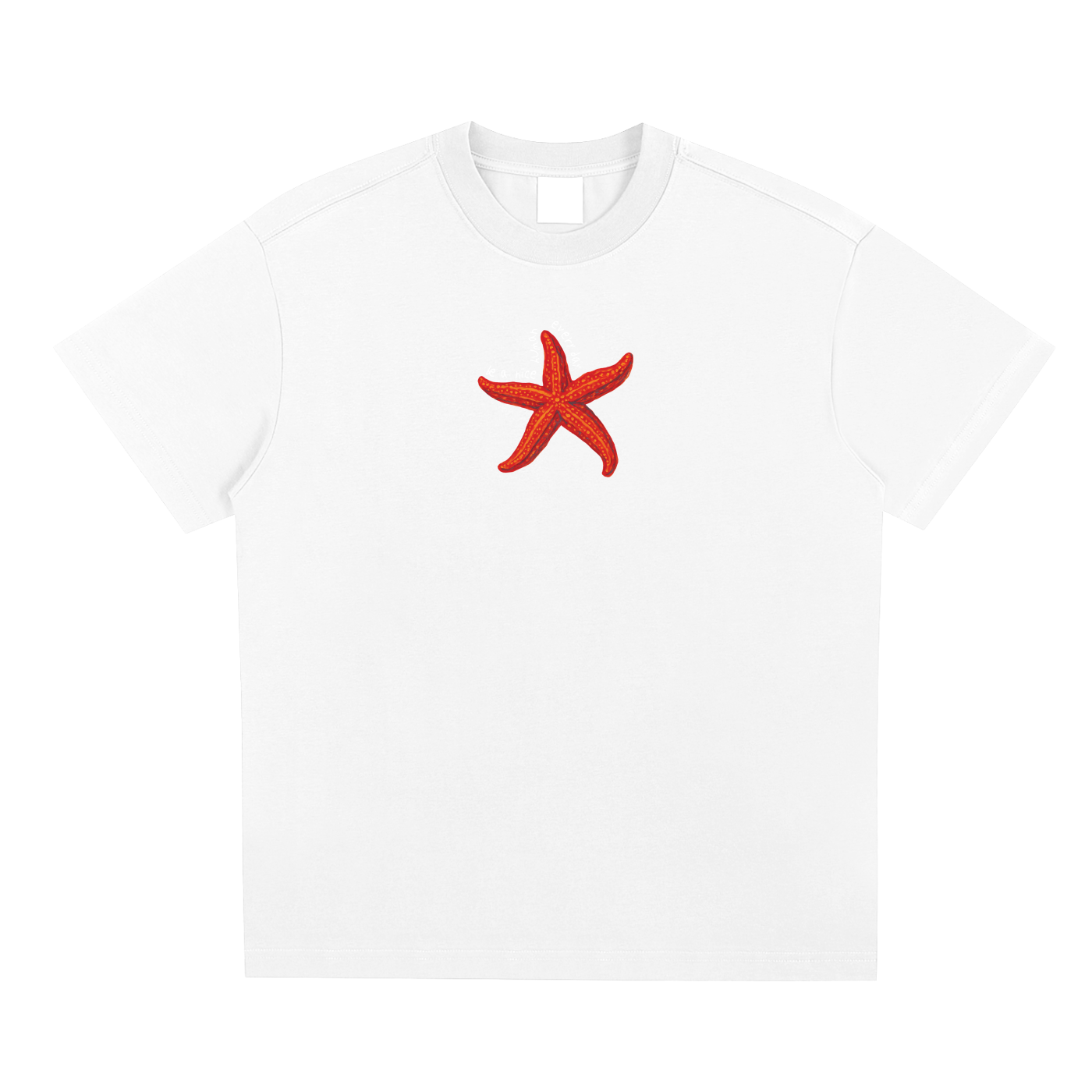 Coral Star Tee