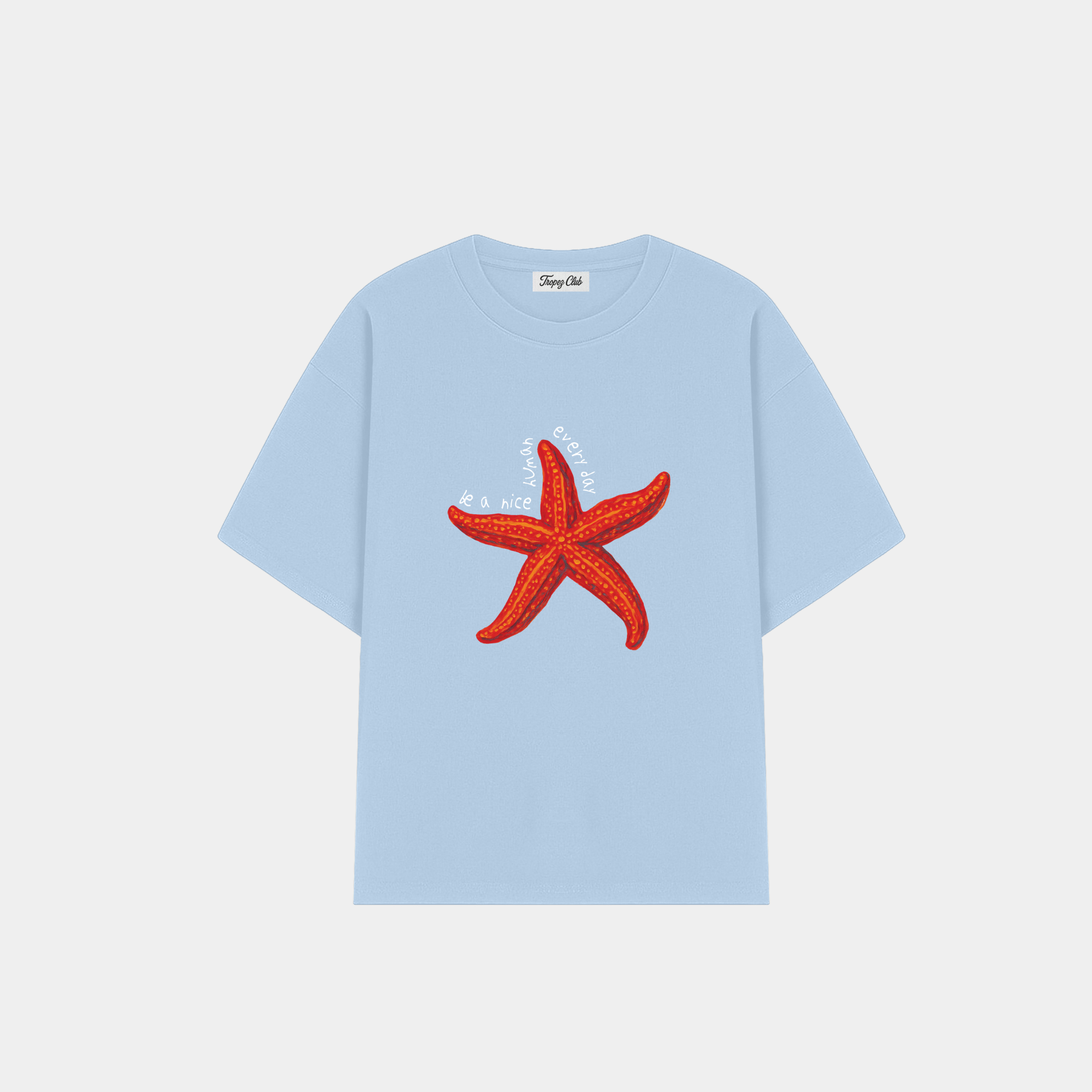Coral Star Tee